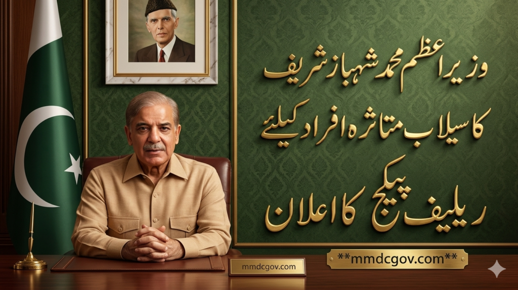 PM Shehbaz Sharif Flood Recovery Drive 2026