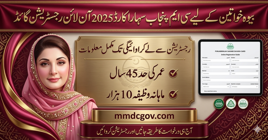 CM Punjab Bewa Card 2026
